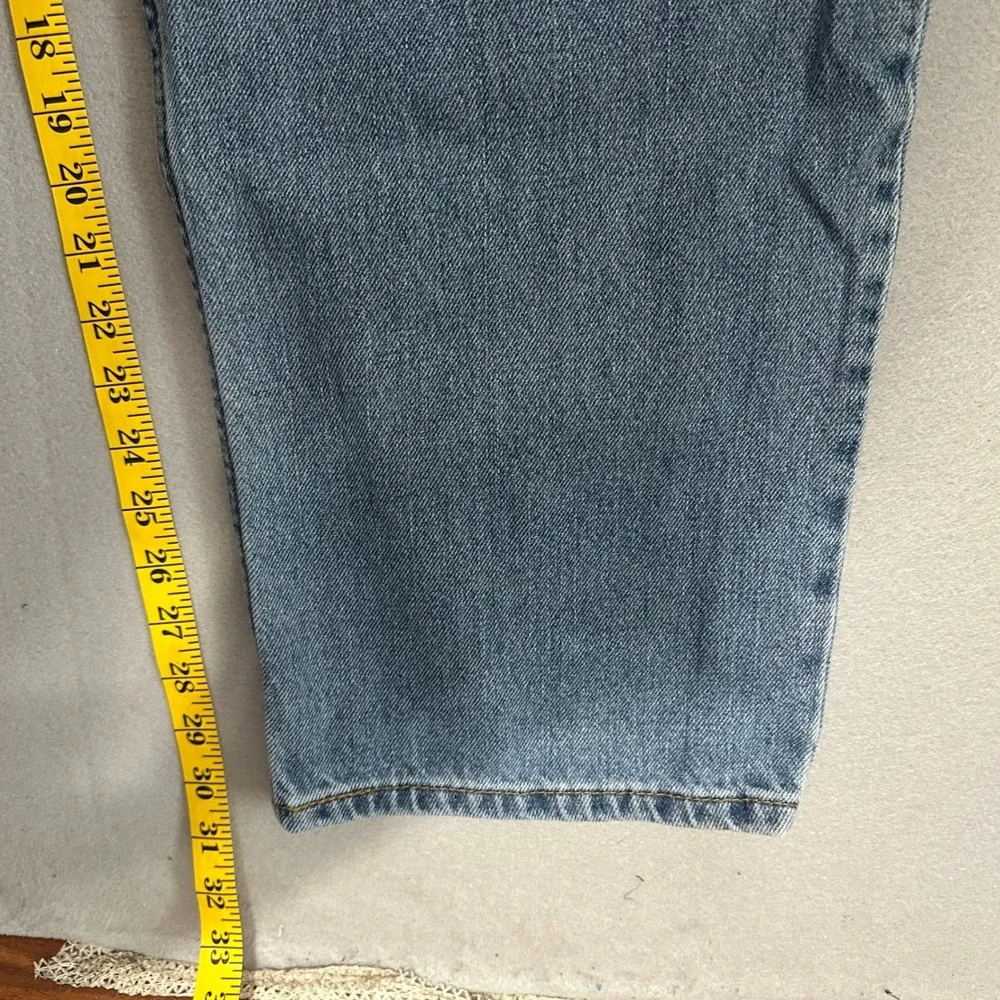 Levis 550 Relaxed Fit Mens‎ Jeans 42x32 Medium Wash Blue Denim 100% Cotton